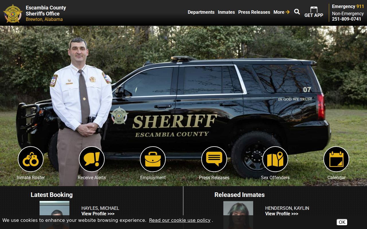 Escambia County sheriff's office